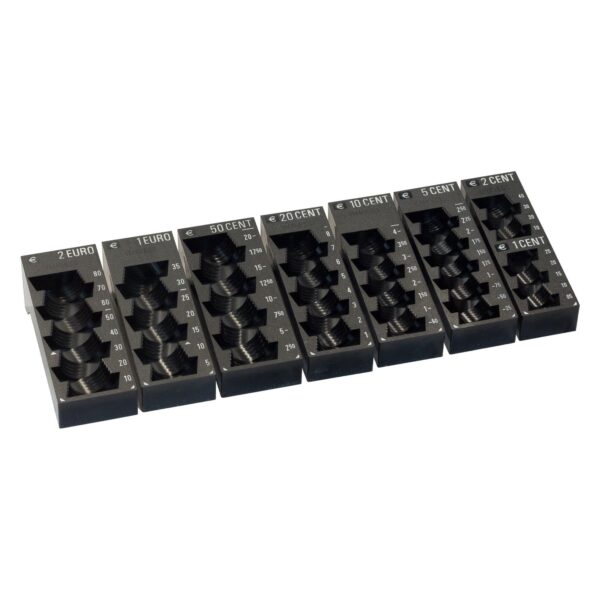 Set = 7 pcs. of MiNiKORD single coin holders 2 € to 1 + 2 C - Image 5