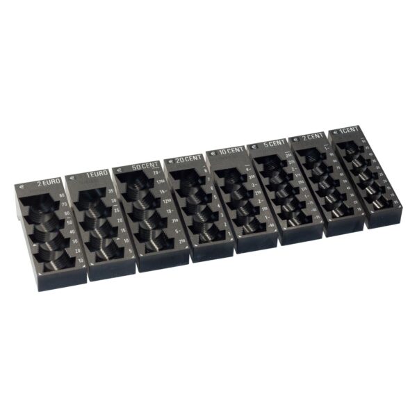 Set = 8 pcs. of MiNiKORD single coin holders 2 € to 1 C - Image 5