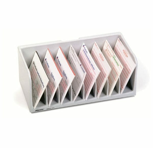 Voucher compartments BF 8 light gray DIN A 6