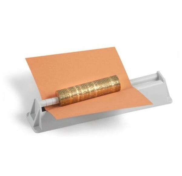 Coin roller MR 8 incl. coin roll paper 1 set to 50 sheets (2 euro to 1 cent) - Image 2