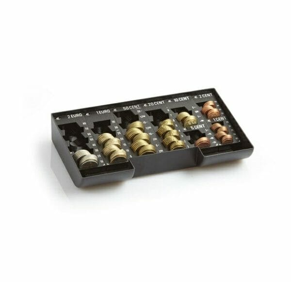 Cash drawer insert MiNiKORD 245 RE for Mogler cash drawer Model 28 S / 28 Z