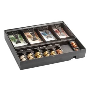 Cash drawer insert MiNiKORD 814 RE for Cash drawer METAPACE K1-lock on the right