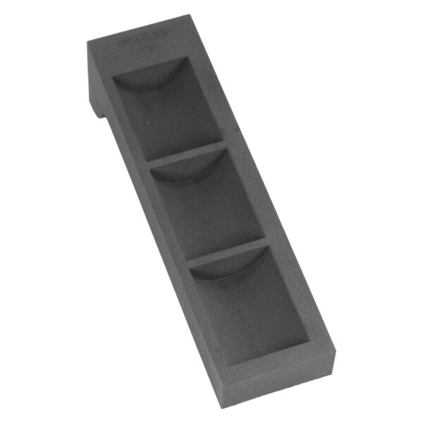 Black foam tool organizer tray.